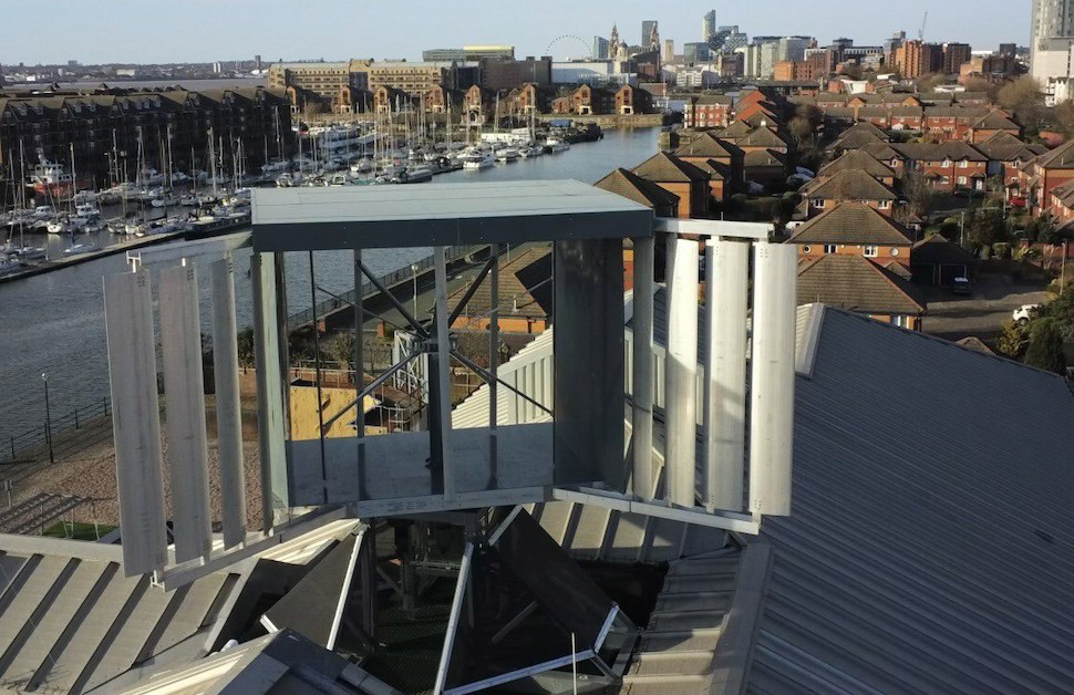 Power Engineering International: First microgrid with rooftop wind installed at Liverpool naval base