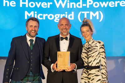 Hover Energy’s Wind-Powered Microgrid™ Wins Technology Innovation of the Year at the 2022 Wind Investment Awards | Hover Energy