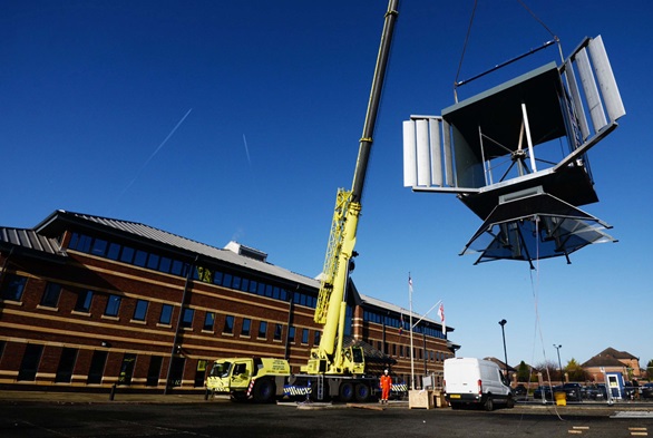 Energy Live News: Royal Navy base goes off-grid with wind turbine system